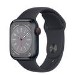 Refurbished Apple Watch Series 8 GPS 41mm Midnight Aluminium Case with Midnight Sport Band - Regular