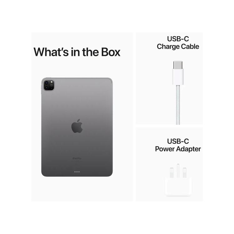 Apple iPad Pro 2022 11" Silver 2TB Cellular Tablet