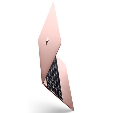 New Apple Macbook Core M3 1.2GHz 256GB SSD 12 Inch Laptop - Rose