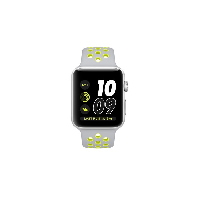 Apple Watch 2 Nike+ 38MM Silver Aluminium Case Silver/Volt Sport Band