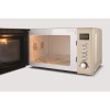 Beko MOC20200C 20L Retro Digital Microwave Oven - Cream