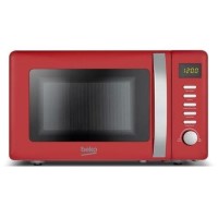 Beko 20L Retro Solo Microwave - Red