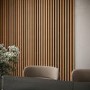 Pack of 2 Oak Acoustic Wall Panels - 240cm x 60cm - Delamere