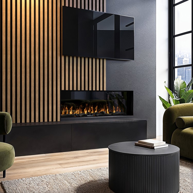 Pack of 2 Oak Acoustic Wall Panels - 240cm x 60cm - Delamere