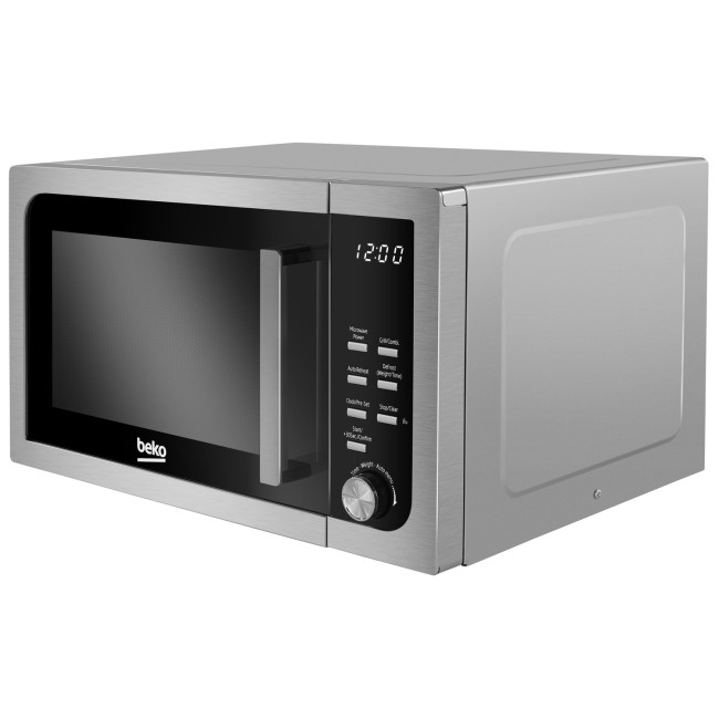 Beko MOF23110X 800W 23L Freestanding Microwave Oven - Stainless Steel