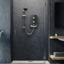 GRADE A1 - Aqualisa eMOTION 8.5kW Grey Electric Shower