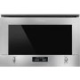 Refurbished Smeg Cucina MP422X1 Built In 22L with Grill 850W Microwave Stainless Steel