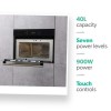 Hotpoint Built In Combination Microwave Oven - Stainless Steel