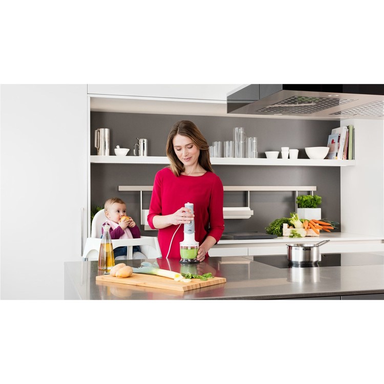 Braun MQ523 MultiQuick 5 Baby Hand Blender - White