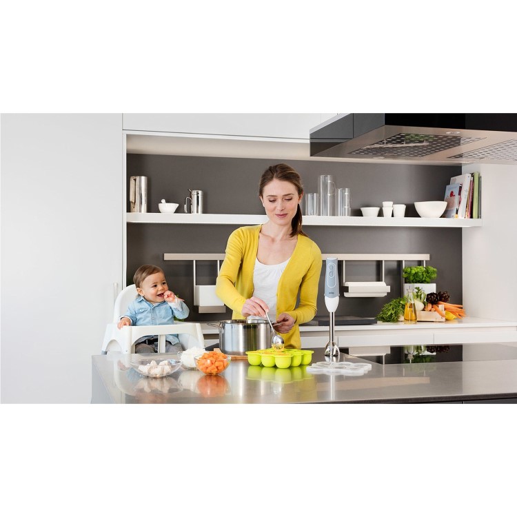 Braun MQ523 MultiQuick 5 Baby Hand Blender - White