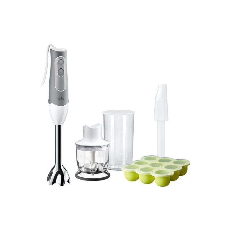 Braun MQ523 MultiQuick 5 Baby Hand Blender - White