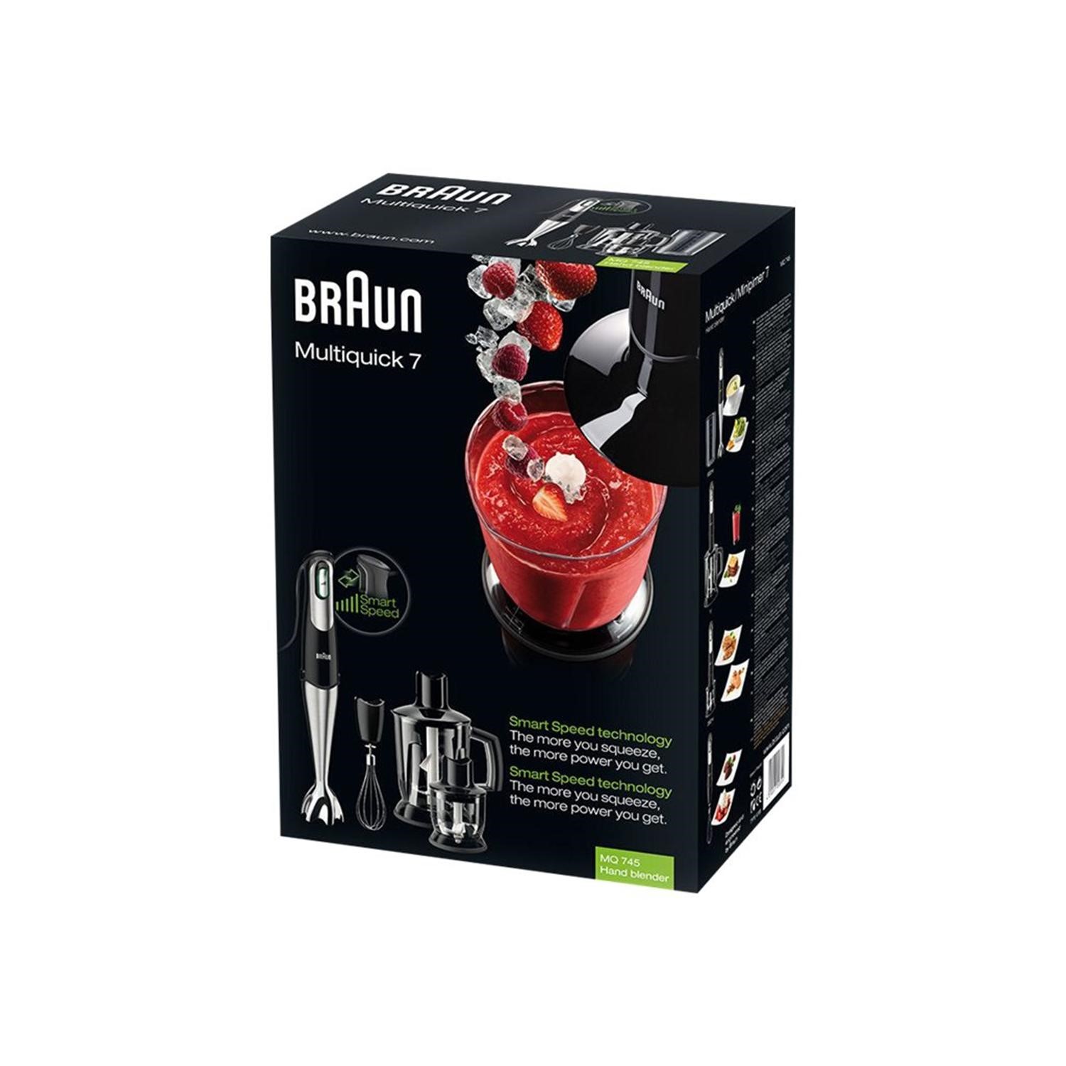 Braun Multiquick 7 Hand Blender- One squeeze. All speeds