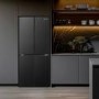 Fridgemaster 427 Litre Four Door American Fridge Freezer - Black