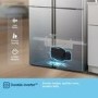 Fridgemaster 427 Litre Four Door American Fridge Freezer - Silver