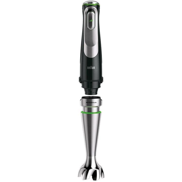 Braun MultiQuick 9 Complete 1200 Watt Hand Blender - Black & Stainless Steel