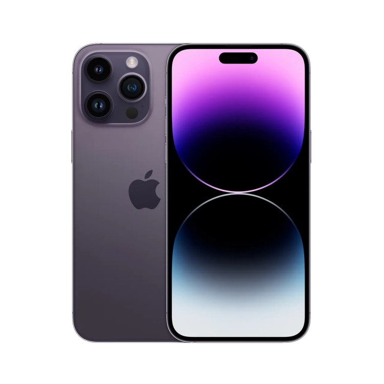 Refurbished Apple iPhone 14 Pro Max 512GB 5G SIM Free Smartphone - Deep Purple