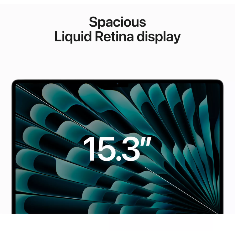 Apple MacBook Air 15.3 Inch M2 8GB RAM 512GB SSD 2023 - Silver