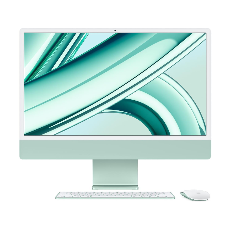 Apple iMac 2023 M3 8 Core CPU 8 Core GPU 8GB 256GB SSD 24 Inch 4.5K All-in-One - Green
