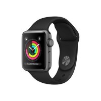 Grade A Apple Watch Sport Series 3 GPS 38mm Space Grey Aluminium Case with Grey Sport Band