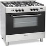 Refurbished Montpellier MR91GOX 90cm Single Cavity Gas Range Cooker Stainless Steel