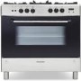 Montpellier 90cm Single Cavity Gas Range Cooker - Stainless Steel