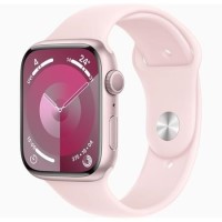 Refurbished Apple Watch Series 9 GPS 45mm Pink Aluminium Case with Light Pink Sport Band - S/M Refurbished Apple Watch Series 9 GPS 45mm Pink Aluminium Case with Light Pink Sport Band - S/M