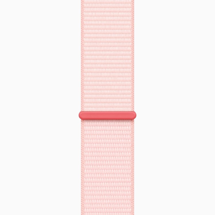 Apple Watch Series 9 GPS 41mm Pink Aluminium Case with Light Pink Sport Loop