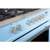 Montpellier MR95DFPB 90cm Twin Cavity Dual Fuel Range Cooker - Pastel Blue