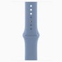 Apple Watch SE (2nd Gen) GPS 40mm Silver Aluminium Case with Storm Blue Sport Band - S/M