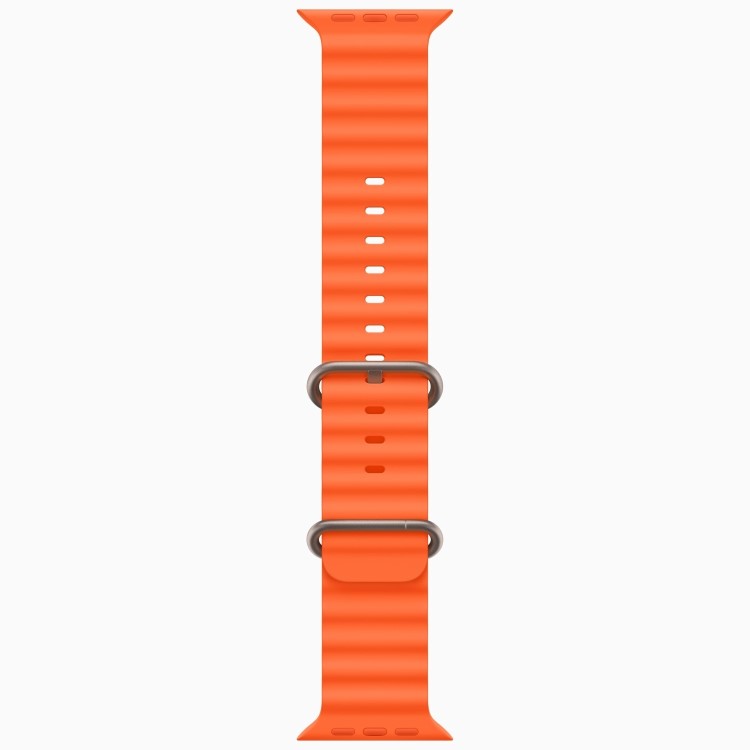 Apple Watch Ultra 2 GPS + Cellular 49mm Titanium Case with Orange Ocean Band