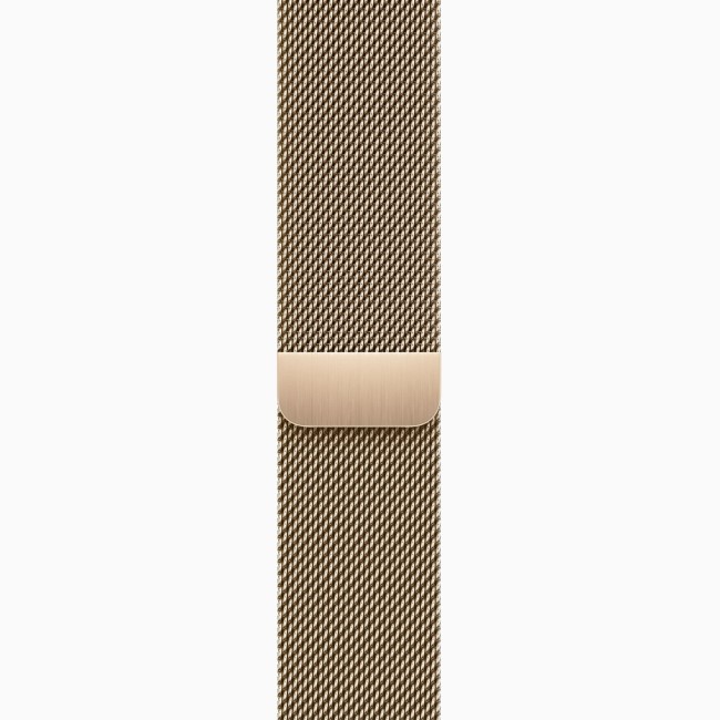 Buy Apple Watch Series 9 GPS + Cellular, 45mm Gold Stainless Steel Case  with Gold Milanese Loop - Apple