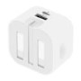 AA CHARGE-iT Dual Port 38W Power Adaptor White