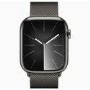 Apple Watch Series 9 GPS + Cellular 41mm Graphite Stainless Steel Case with Graphite Milanese Loop