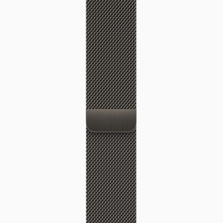 Apple Watch Series 9 GPS + Cellular 41mm Graphite Stainless Steel Case with Graphite Milanese Loop