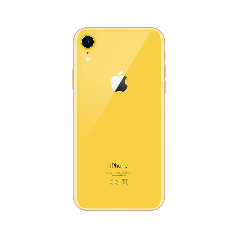 Grade A3 Apple iPhone XR Yellow 6.1" 128GB 4G Unlocked & SIM Free BuyItDirect.ie