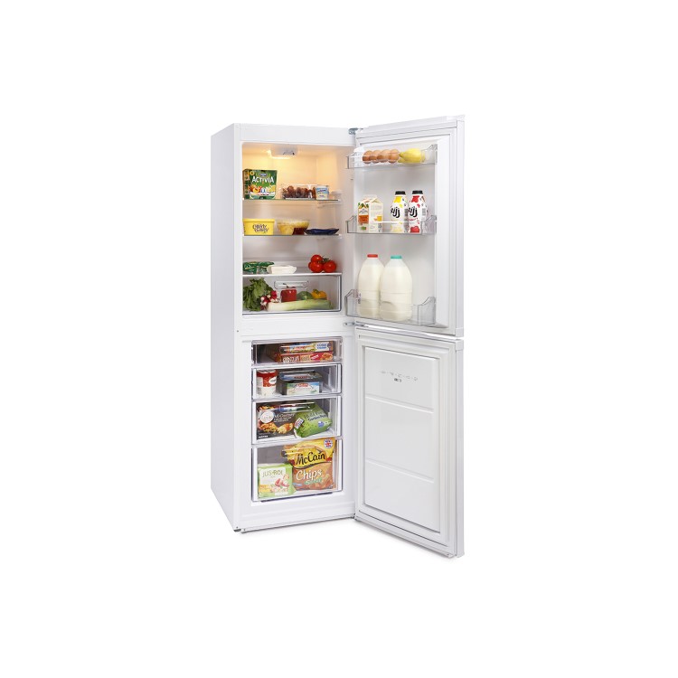 Montpellier MS185W 185cm Freestanding Fridge Freezer White