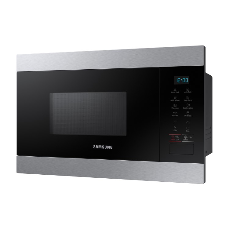 Samsung MS22M8074AT 22L Built-In Standard Microwave - Stainless Steel