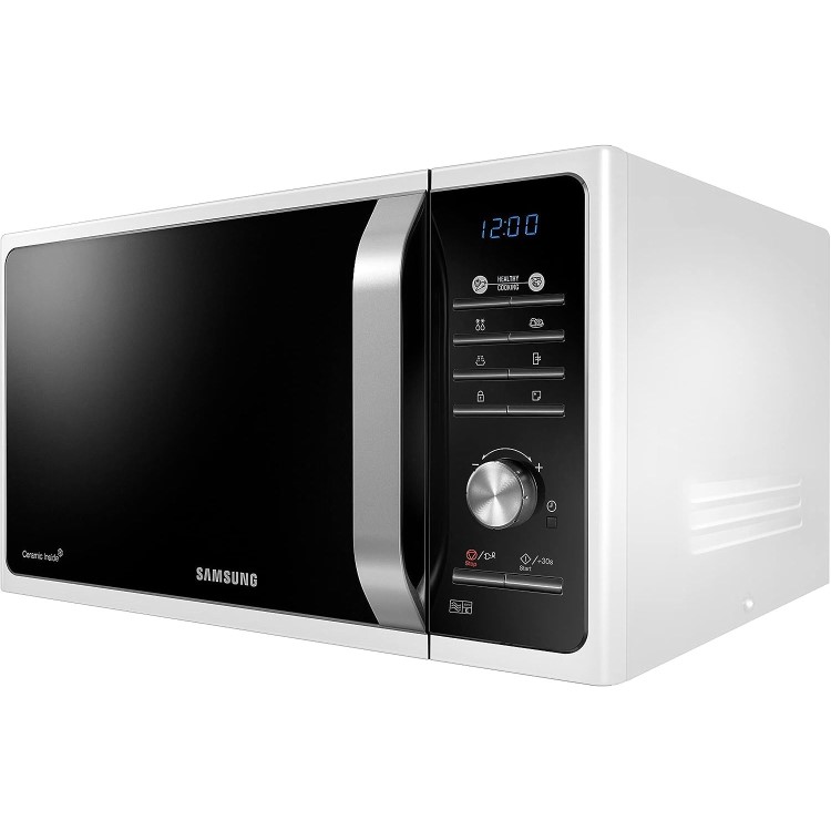 Samsung MS23F301TAW 23L Solo Microwave - White