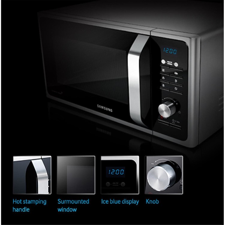 Samsung 28L Freestanding Solo Microwave - Black