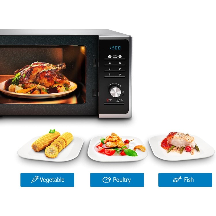 Samsung 28L Freestanding Solo Microwave - Black