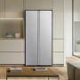 Fridgemaster 441 Litre Side-By-Side American Fridge Freezer - Silver