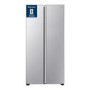 Fridgemaster 441 Litre Side-By-Side American Fridge Freezer - Silver