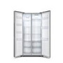 Fridgemaster 441 Litre Side-By-Side American Fridge Freezer - Silver