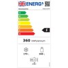 Fridgemaster 428 Litre Side-By-Side American Fridge Freezer - Black