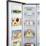 Fridgemaster 428 Litre Side-By-Side American Fridge Freezer - Black