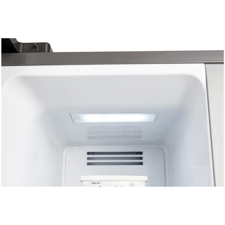 Refurbished Fridgemaster MS83430FFS 428 Litre American Fridge Freezer Silver
