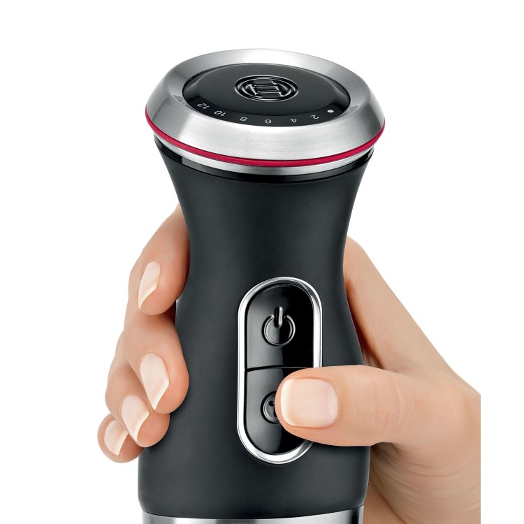 Bosch MaxoMixx 1000 W Hand Blender Set - Black & Stainless Steel