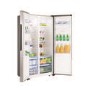 Fridgemaster 514 Litre  Side-by-side American Fridge Freezer - Silver