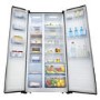 Fridgemaster 514 Litre  Side-by-side American Fridge Freezer - Silver