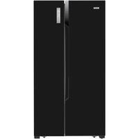 Fridgemaster MS91518FFB Black Side-by-side American Fridge Freezer